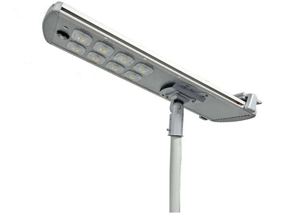 10,000W Commercial Solar street light All In One 6500K-Self Cleaning