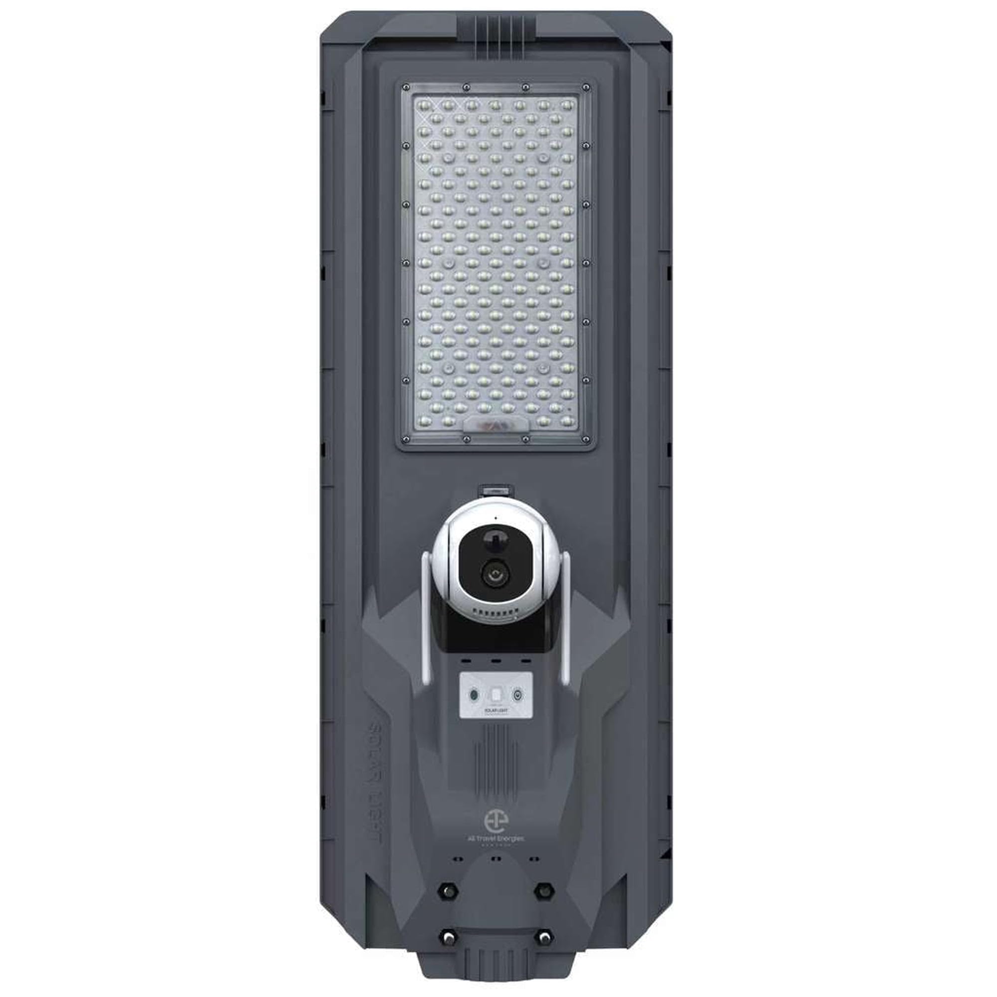 LumenXUSA 12,000W Solar Camera Street Light – Wi-Fi PTZ Security Camera, Color Night Vision, Motion Detection & Auto Tracking