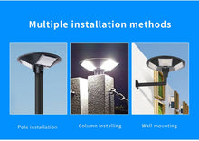 Load image into Gallery viewer, 1200W Solar UFO Motion Sensor All in one Solar Garden Street Light With Remote Control