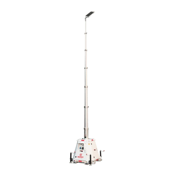 LumenX Twinko - Heavy Duty Mobile Solar Light Tower+2 11000W Fixture