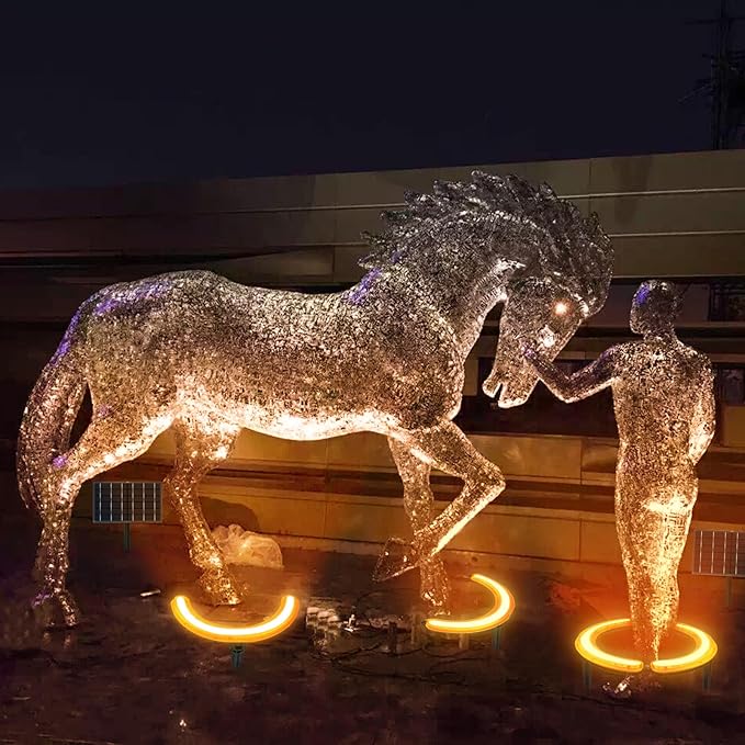 Aluminum Solar Palm Tree Lights Outdoor Uplight Landscape Spotlights Solar Powered 32 LEDs - Outdoor Solar Outlet