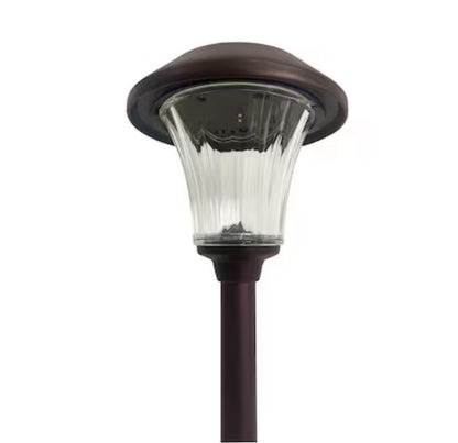Berkely Jensen 12 -Lumens Oil-rubbed Bronze Solar LED Outdoor Path Light 5 Pack( 3000-Kelvins K) - Outdoor Solar Outlet