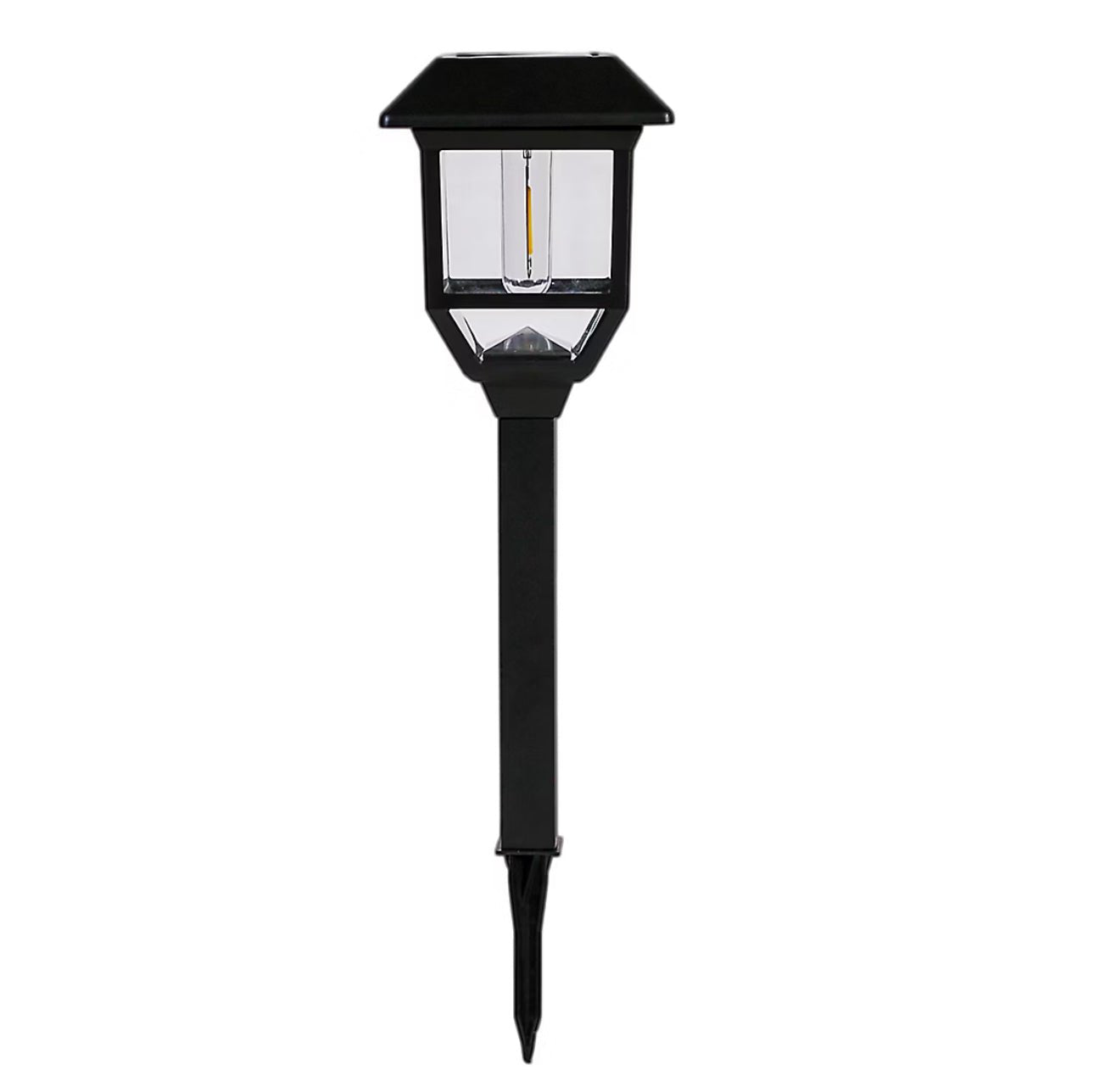 Berkley Jensen 5 Pack Solar LED Pathway Lights 15 Lumen- Graphite Black - Outdoor Solar Outlet