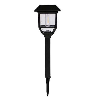 Berkley Jensen 5 Pack Solar LED Pathway Lights 15 Lumen- Graphite Black - Outdoor Solar Outlet