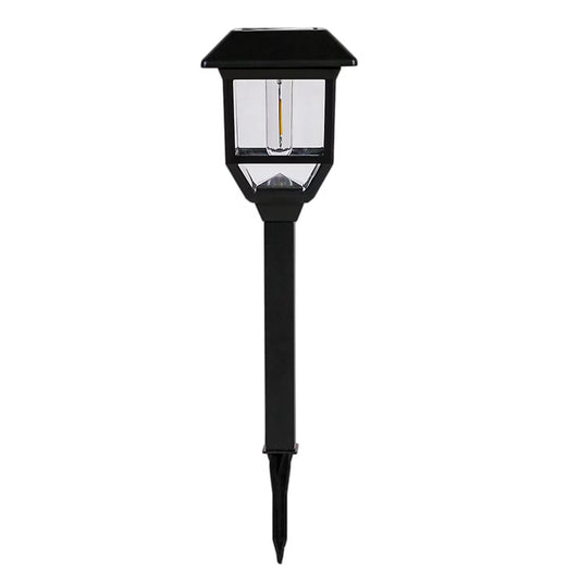 Berkley Jensen 5 Pack Solar LED Pathway Lights 15 Lumen- Graphite Black - Outdoor Solar Outlet