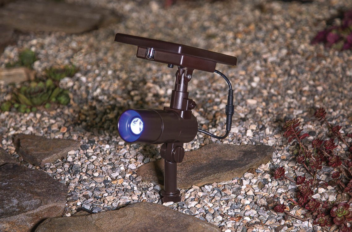 Berkley Jensen 50-Lumen Color-Changing Spotlight – Set of 2. - Outdoor Solar Outlet