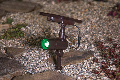 Berkley Jensen 50-Lumen Color-Changing Spotlight – Set of 2. - Outdoor Solar Outlet