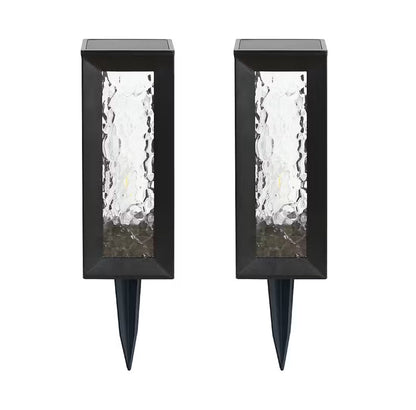 Berkley Jensen 50 Lumen Solar LED Lanterns,Warm White & Candle Flickering-2 Pack - Outdoor Solar Outlet