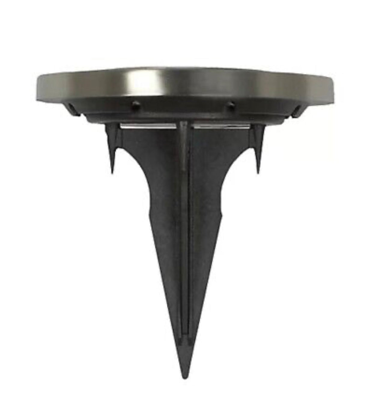 Berkley Jensen 6-Lumen Solar Disk Mark Lights, 6 pk. - Stainless Steel - Outdoor Solar Outlet