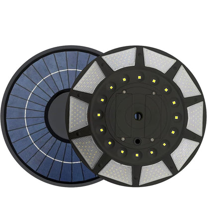 Commercial Solar Flag Pole Light Outdoor Dusk to Dawn, 266 led Light, 4200lm Super Bright - Outdoor Solar Outlet