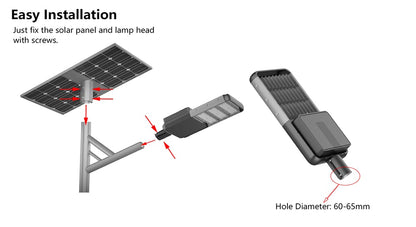 12,000W Commercial Solar Street Light – 270,000 Lumens, IP66, LiFePO4 | Municipal & Roadway Lighting