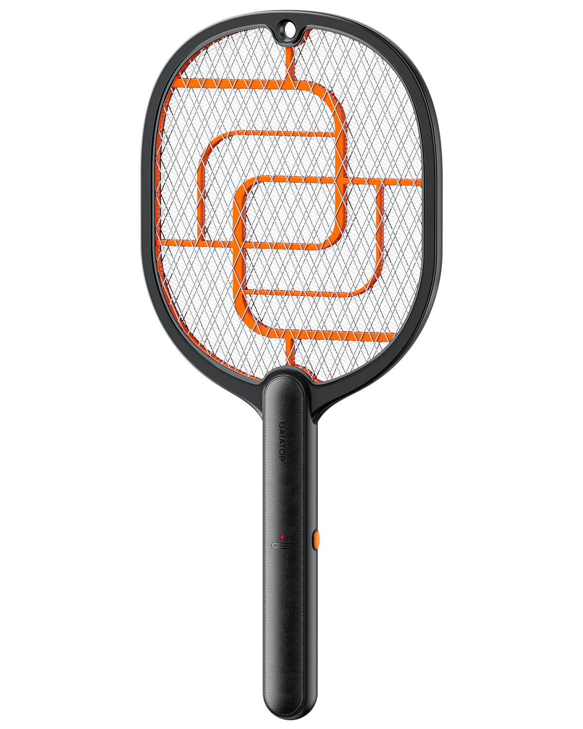 Electric Fly Swatter, 3200V Battery Powered Handheld Fly Zapper, 3-Layer Protection Grid Bug Zapper Racket for Home Bedroom Kitchen Office Backyard Patio Indoor Outdoor - Outdoor Solar Outlet