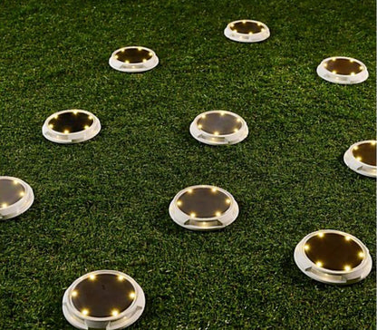 Energizer 10-pc Solar Disc Lights Multi-Direction 20 Lumen - Outdoor Solar Outlet