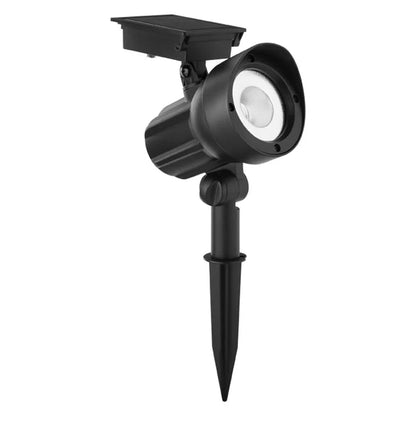 Energizer 50 Lumen Solar Outdoor Landscape Spot Light, Black (3-Pack) - Outdoor Solar Outlet