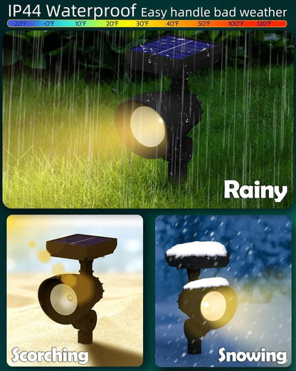 Energizer 50 Lumen Solar Outdoor Landscape Spot Light, Black (3-Pack) - Outdoor Solar Outlet