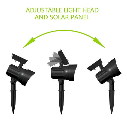 Energizer 50 Lumen Solar Outdoor Landscape Spot Light, Black (3-Pack) - Outdoor Solar Outlet