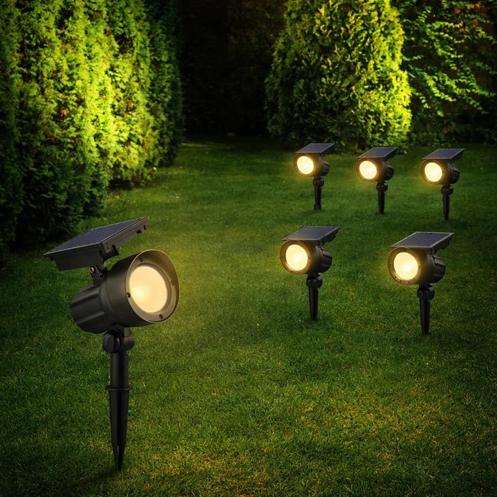 Energizer 50 Lumen Solar Outdoor Landscape Spot Light, Black (3-Pack) - Outdoor Solar Outlet