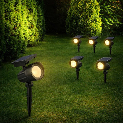 Energizer 50 Lumen Solar Outdoor Landscape Spot Light, Black (3-Pack) - Outdoor Solar Outlet