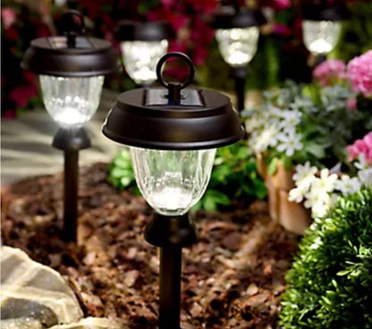 Energizer 8 Pack 3-in-1 Solar Pathway Lights with 360-degree 15 Lumen - Outdoor Solar Outlet