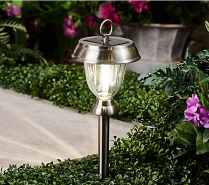 Energizer 8 Pack 3-in-1 Solar Pathway Lights with 360-degree 15 Lumen - Outdoor Solar Outlet