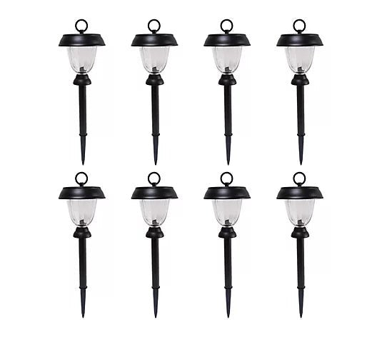 Energizer 8 Pack 3-in-1 Solar Pathway Lights with 360-degree 15 Lumen - Outdoor Solar Outlet