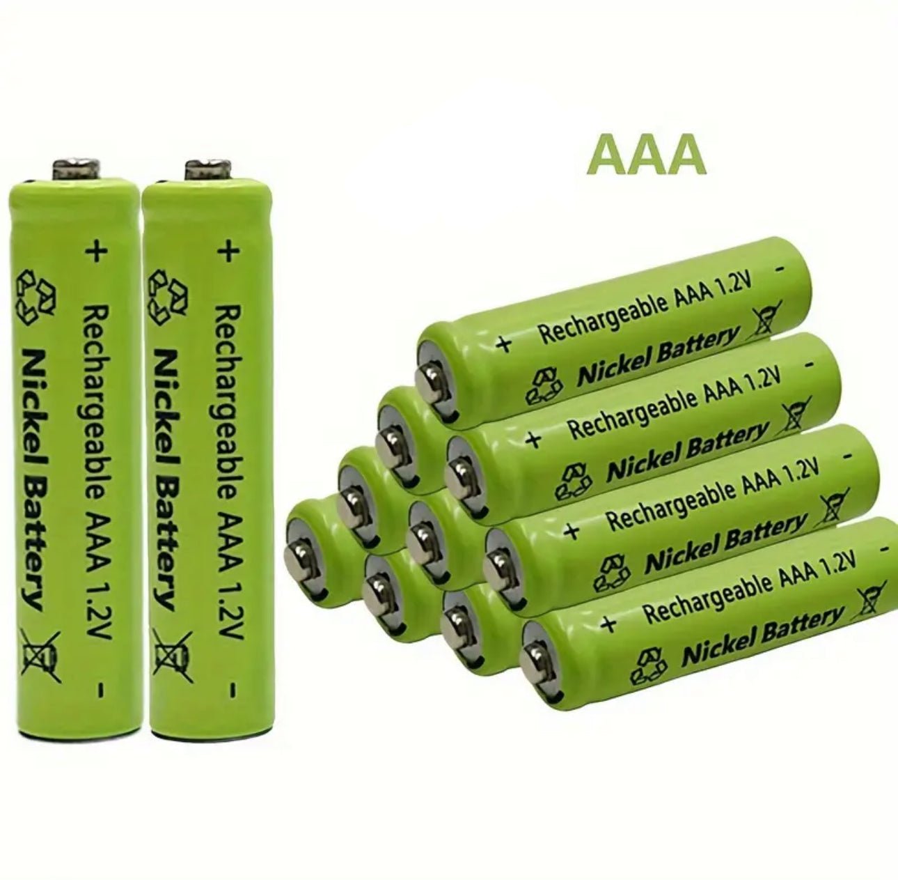 Energizer Rechargeable Batteries For Solar Lights Nickel Metal Hydride 1.2V AA / AAA 700- 900 mAh Batteries - Outdoor Solar Outlet