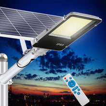Load image into Gallery viewer, 1000W Solar Street Light Outdoor 100,000 Lumens Street Lights Solar Powered Dusk to Dawn Solar Flood Light Parking Lot Light with Remote Control