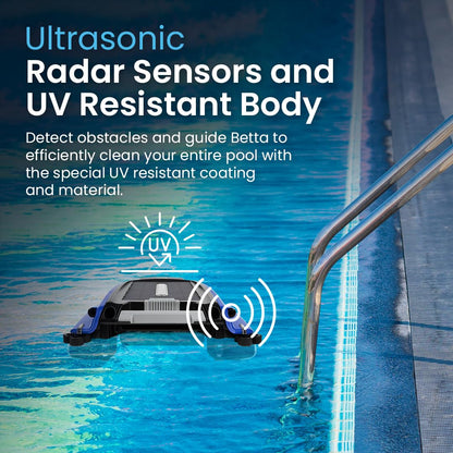 LumenX SE Solar Powered Automatic Robotic Pool Surface Skimmer Cleaner with 24/7 Continuous Cleaning Battery Power and Re-Engineered Twin Salt Chlorine Tolerant Motors - Outdoor Solar Outlet