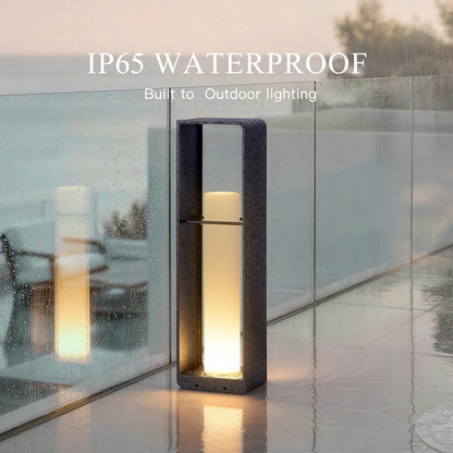 LumenX Smart Aluminum Floor Lamp Dimmable, Cordless Dusk to Dawn Solar Lanterns Outdoor, Large Led Corner Floor Lamps with Remote Control - Outdoor Solar Outlet