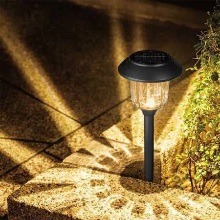 Member's Mark Solar LED Pathway Lights, Oil-Rubbed Bronze  (6 Pack)