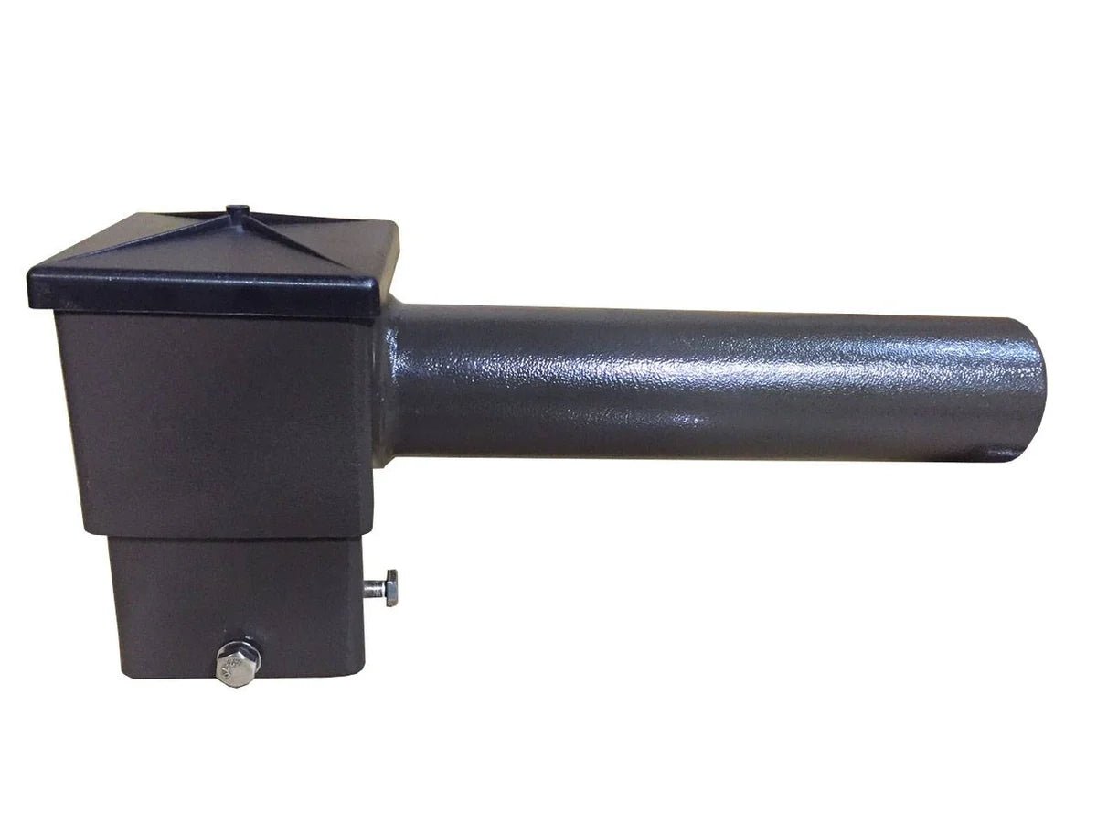 Single Spoke Arm Bracket Square/Round Base - Outdoor Solar Outlet