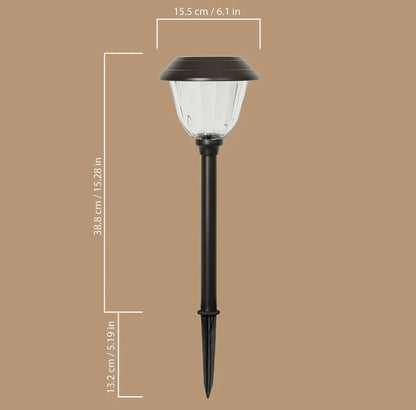 SmartYard (Member’s Mark) 5-Pack Oil-Rubbed Bronze LED Solar Path Lights - Outdoor Solar Outlet