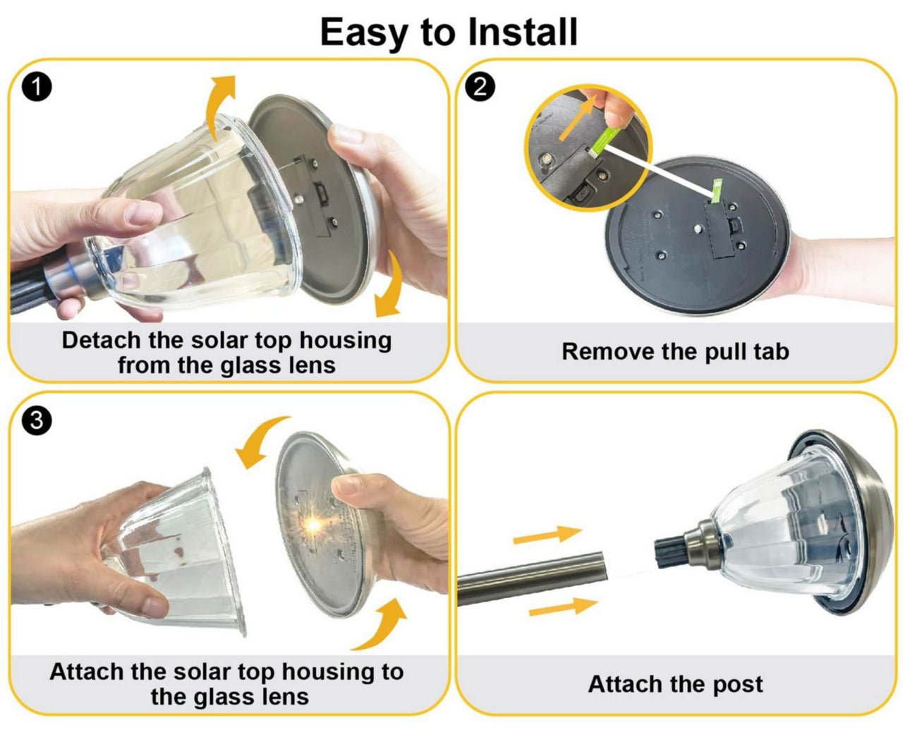 SmartYard (Member’s Mark) 5-Pack Oil-Rubbed Bronze LED Solar Path Lights - Outdoor Solar Outlet