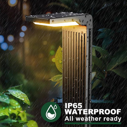 SmartYard Pathway Solar Walkway Light Super Bright 200 Lumen ,Warm & Cool-4 Pack - Outdoor Solar Outlet