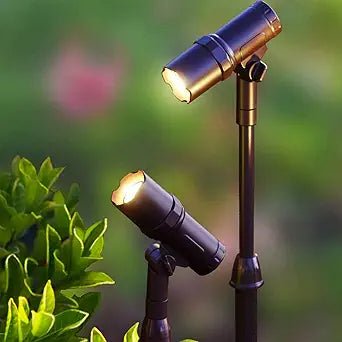 SmartYard Smart Focus 100/65 Lumen Spot Light with Remote Solar Panel, 2-pack - Outdoor Solar Outlet
