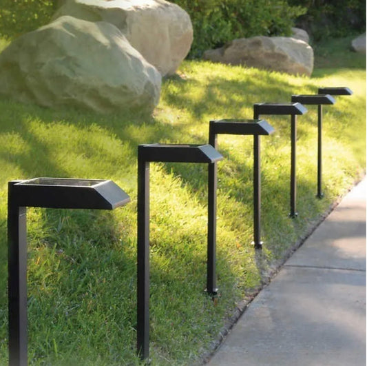 SmartYard Solar LED Pathway Lights 30 Lumen Modern Down Light , 6-Pack - Outdoor Solar Outlet