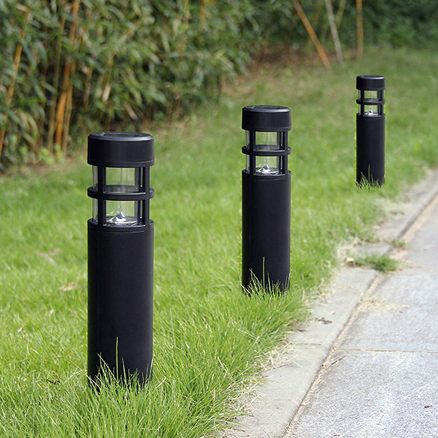 SmartYard Solar Pathway Lights, 6 Pack Solar Outdoor Lights Up to 14 Hrs Warm White & RGB - Outdoor Solar Outlet