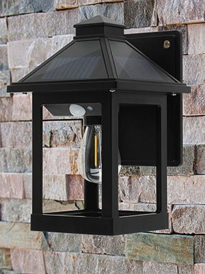 SmartYard Solar Wall Lanterns Outdoor with 3 Modes, Dusk to Dawn Motion Sensor LED Sconce Lights IP65 Waterproof, Exterior Front Porch 2 Pack - Outdoor Solar Outlet