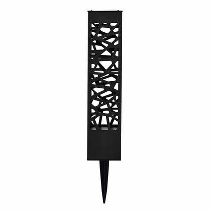 SmartYard Square Solar Bollard Pathway Lights – 35 Lumen, 5-pack - Outdoor Solar Outlet