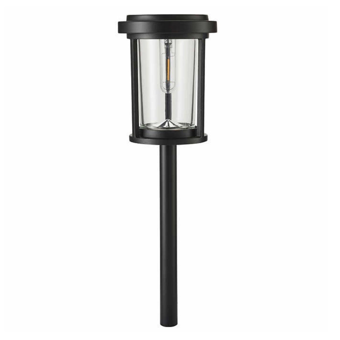 SmartYard Vintage LED Bulb - Solar Pathway Light Set of 4 - Outdoor Solar Outlet