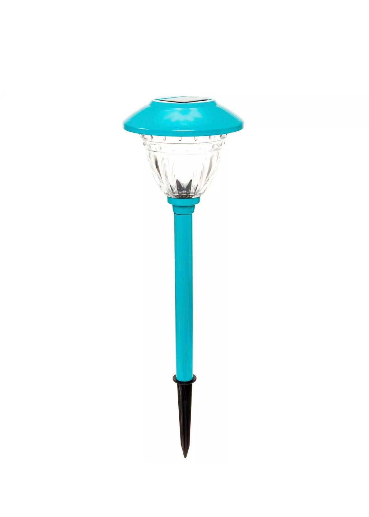 10 Pack Solar Pathway LED Lights Outdoor-Stainless Steel ( Turquoise ) - Outdoor Solar Outlet