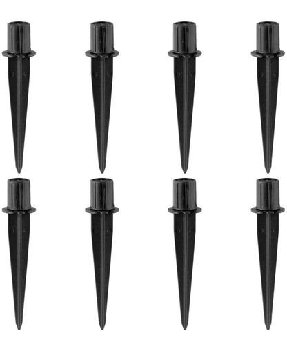 10x Path Light Replacement Stakes Ground Solar Light Spikes for Garden Lamps - Outdoor Solar Outlet