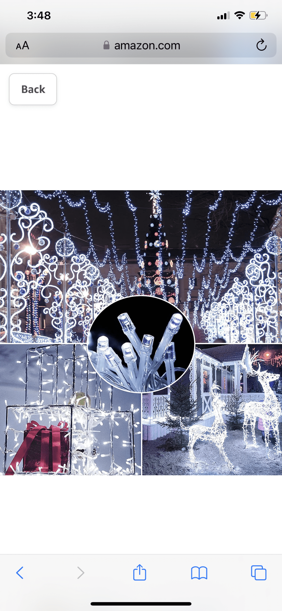 165Ft Solar String Lights White Wire Outdoor,500 LED Christmas Lights with 8 Modes and Timer, Remote Control - Outdoor Solar Outlet