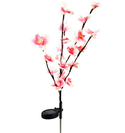 2 Pack Solar Orchid Flower Lights -40 Flowers - Outdoor Solar Outlet