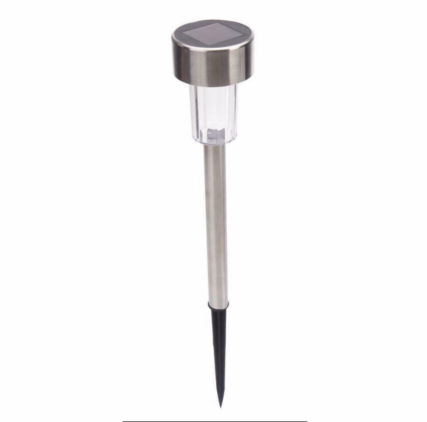 48 Pack Outdoor Stainless Steel Led Solar Power Light Lawn Garden Landscape Pathway - Outdoor Solar Outlet