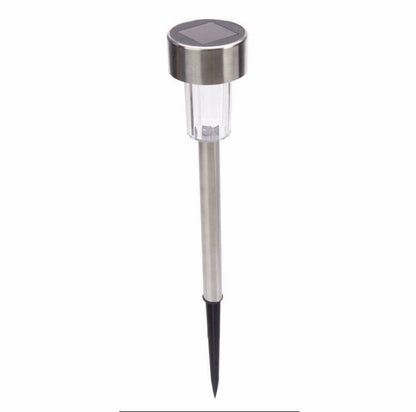 48 Pack Outdoor Stainless Steel Led Solar Power Light Lawn Garden Landscape Pathway - Outdoor Solar Outlet