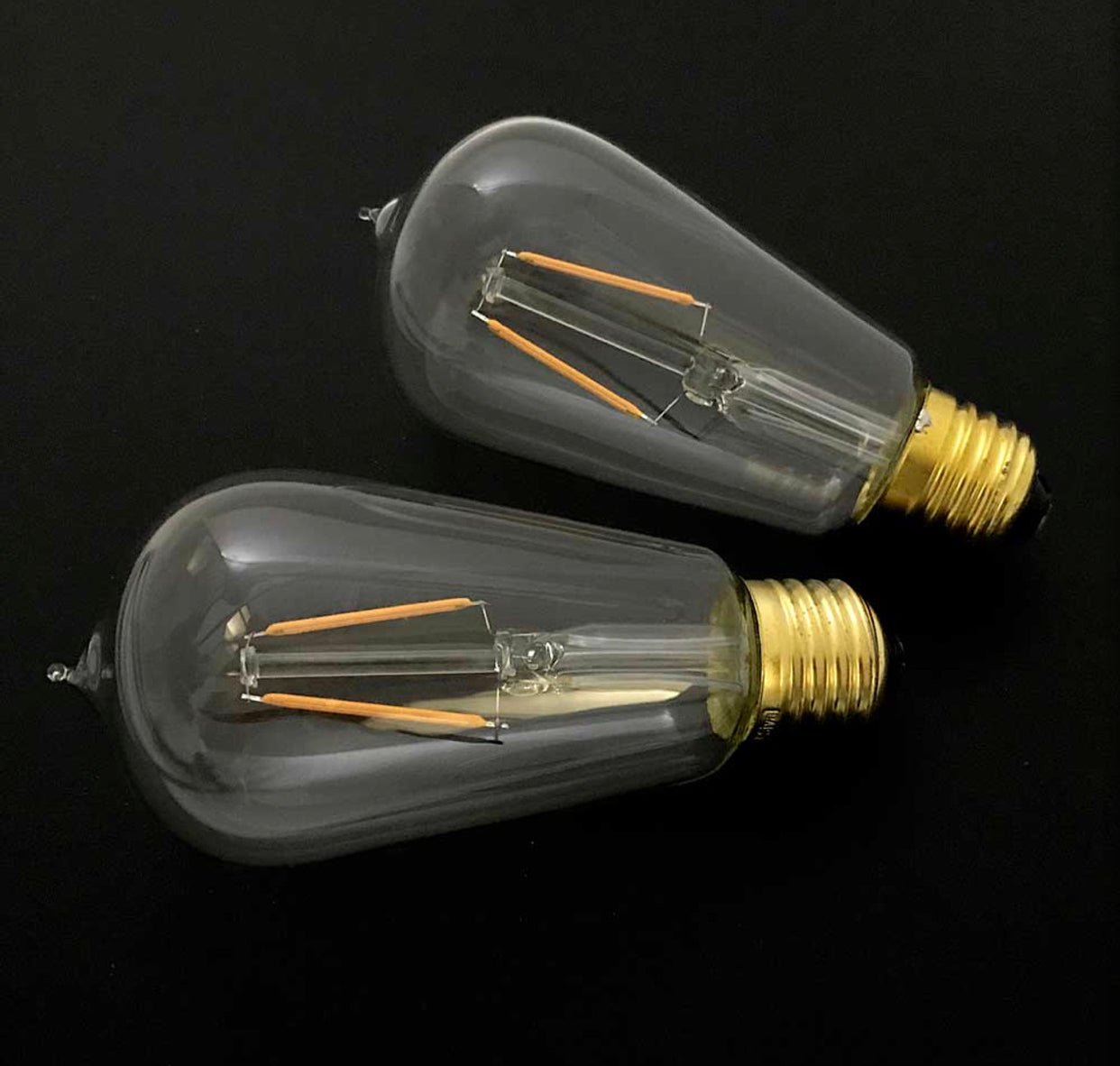 48Ft Pro Vintage Edition Plug-In Outdoor Heavy Quality 40W Commercial String Lights-15 Bulbs - Outdoor Solar Outlet