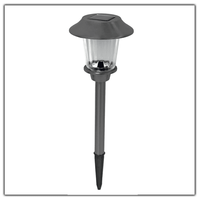 8 Pack Solar Pathway LED Lights Outdoor Color Changing -Stainless Steel - Outdoor Solar Outlet