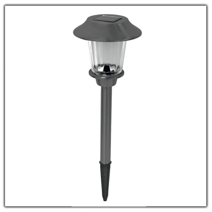 8 Pack Solar Pathway LED Lights Outdoor Color Changing -Stainless Steel - Outdoor Solar Outlet