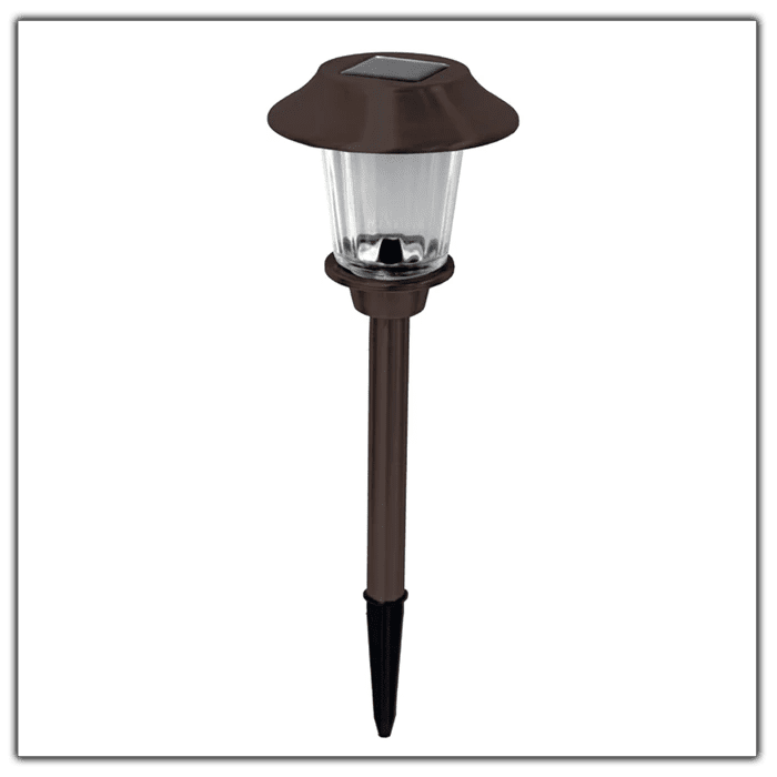 8 Pack Solar Pathway LED Lights Outdoor Color Changing -Stainless Steel - Outdoor Solar Outlet